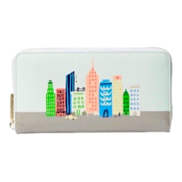 kate spade Handbags - NWT Kate Spade Rock Center Zip Around Continental Wallet